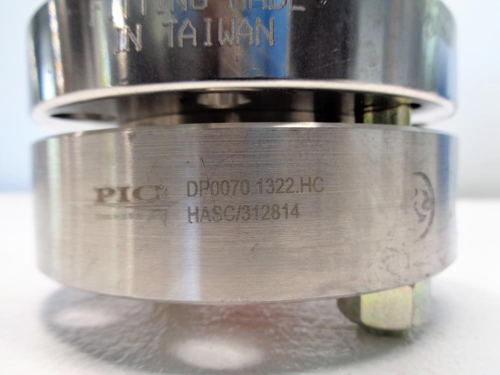 Rosemount Pressure Transmitter w/ Diaphragm Seals 3051S2CD2A2B12A1AB4K5